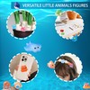 mozhixue Resin Animals Variety Pack 100 PCS Mini Ocean Animals