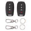 Laisiou Silicone Remote Key Fob Cover Case Protector for Ram