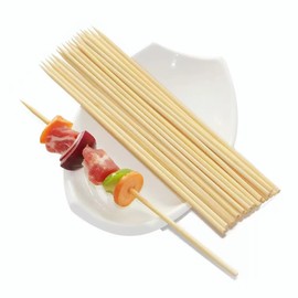 SMART RICE,Bamboo Skewers,12 Inch,30cm，skewers,Φ=4mm,80 counts,kabob skewers,Skewers for appetizers, Smores kit,Fruit，Cocktail，Chocolate Fountain，Barbecue，BBQ,Kitchen，Crafting and Party.
