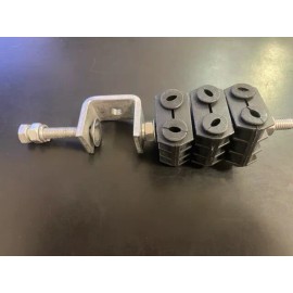 CERAGON SI-1231-0IA00 Dual Feader Clamp for 4.0-7.0mm Cable 6 Way 5-Pack