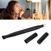 Retractable Makeup Brush Dual Ended Soft Wool Hair Portable Shadow