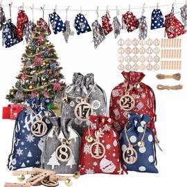 MHwan Advent Calendar for Filling, Pack of 24