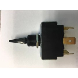 CARLING Toggle Switch On/Off/On 10A-250 15A-125 VAC 3/4HP w/ mounting ring