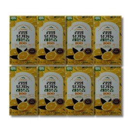Healthnara Nature Dream Real Organic Lemon Juice 100 8 boxes (32594586) / 건강나라 네이처드림 리얼 유기농 레몬즙 100 8박스 (32594586)