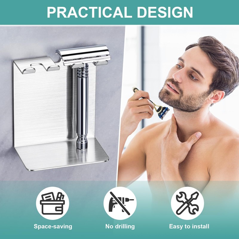 WAYASI Electric Toothbrush Head Holder, Tooth Brushing Holder, Wall Mounted