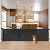 85" Wide Retractable Baby Gate for Stairs, Long Dog Gate,