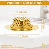 Snailhouse Bathroom Sink Strainers, 2 Pack 2.17 Inches Stainless Steel