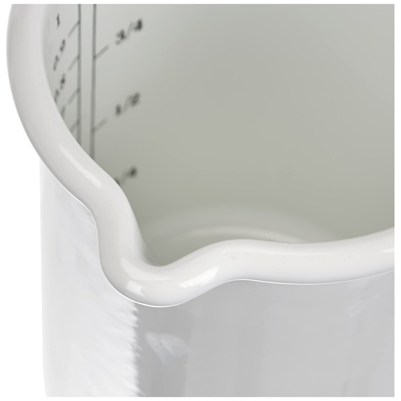 Riess, 0338-033 Kitchen Measure 1 Litre Classic White Diameter 10