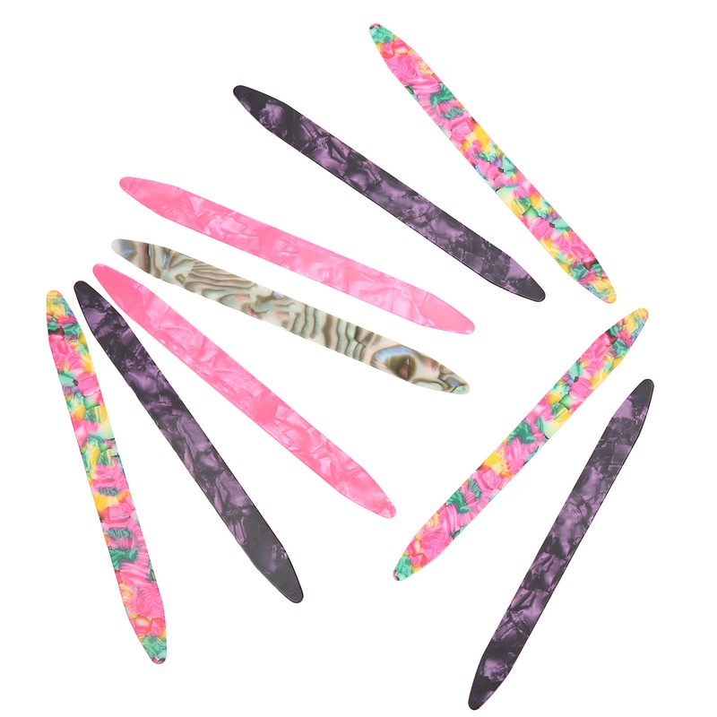 10PCS 0.71mm Oud Picks Celluloid Flexible Plectrum Replacement for Plucked