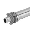 Single Cold Water Kitchen Faucet Stainless Steel Single Hole Bathroom