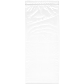 Plymor 6" x 14" (Pack of 100), 2 Mil with Hang-Hole Zipper Reclosable Plastic Bags