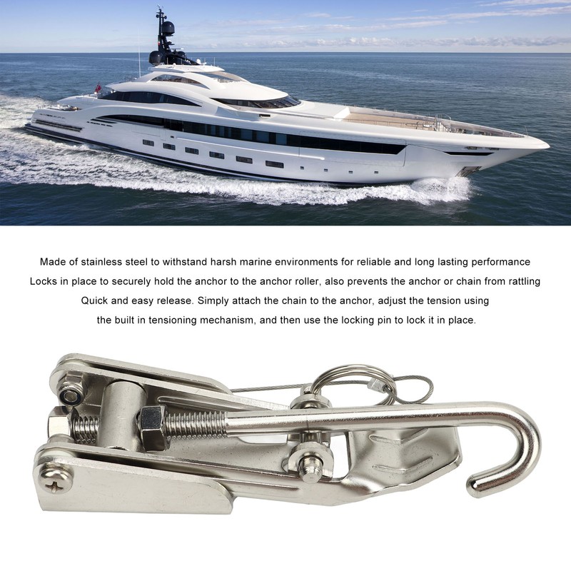 Anchor Chain Tensioner Rugged Rustproof Reliable Secure Anchoring Anchor Chain