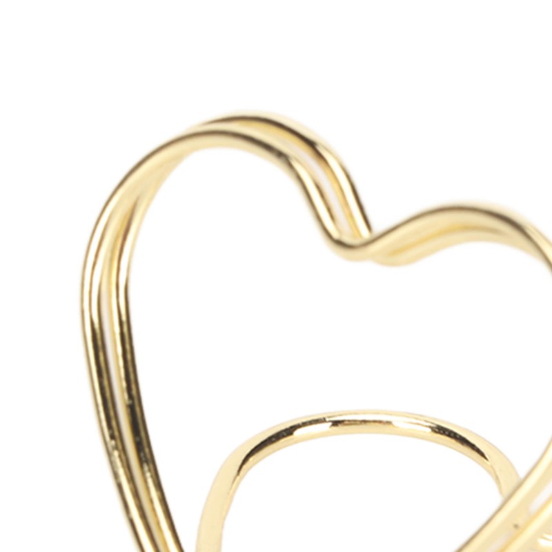 50Pcs Place Card Holder Heart Shape Cute Colorfast Table Card