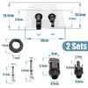 Udbrud Roof Feed-Out, Pack of 2 IP68 Solar Double Cable