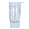 Electric Shaker Bottle 650mL USB Charging Portable Blue BPA Free
