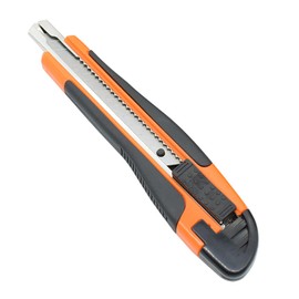 Large Cutter, Bieko Sword, Rubber Coated, Unpacking Divinator, Thick Blade, Multi-functional Use, Durable, Anti-Slip Handle, Lock Design, Suitable for Dismantling Courier, Cutting Paper, Leather, Etc