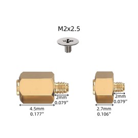 M.2 SSD Screw M.2 SSD Standoff and Screw NVMe M.2 SSD Screw Kit for Asus ASRock motherboards,Mounting Screws for PCle NVMe M.2 SSD
