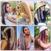 Hair Tinsel 12 Pcs Clip in Hair Tinsel Kit for