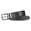 Hurley Men's Reversible Leather Belts, Black, Small