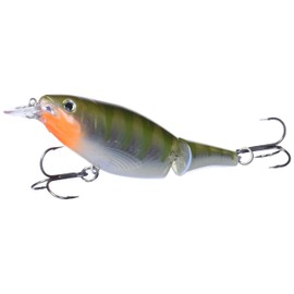 Rapala X-Rap Jointed Shad 13 Fishing lure, 5.25-Inch, Yellow Perch