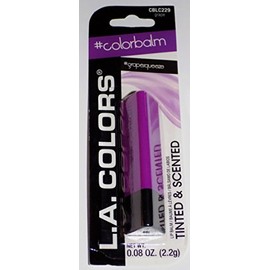L.A. Colors Tinted & Scented Lip Balm #Colorbalm #GrapeSqueeze