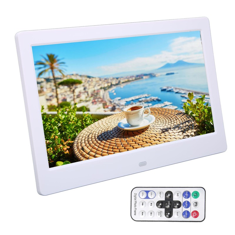 Digital Photo Frame HD 10.1 Inch 1024x600 LCD Display Smart