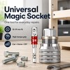 Universal Adjustable Socket Wrench for Repairs – 10–19mm Ratchet Adapter