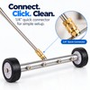 2-in-1 Undercarriage Pressure Washer Kit with Extension Wands – 4000
