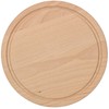 KOTARBAU® Round Chopping Board Diameter 20 cm Wooden Board for