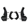 4Pcs Front Left and Right Side Bumper Support Brackets Cover