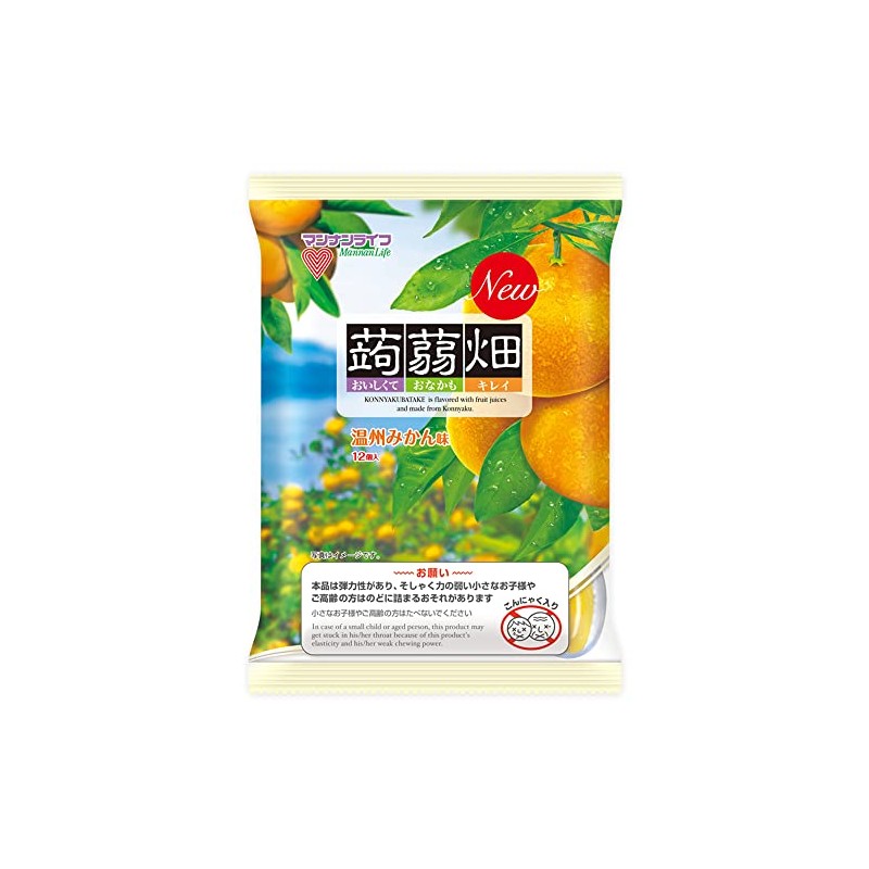 MannanLife Konnyaku Field, Unshu Oranges, Pack of 12