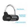 PATIKIL Combination Padlock, 4 Digit Gym Locker Lock Zinc Alloy