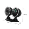 ULTECHNOVO Automotive Compass Ball Adjustable Two in Pointer for Car