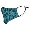 styleBREAKER Unisex Fabric Mask with Camouflage Camouflage Pattern, Double Layer,