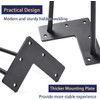 SMARTSTANDARD 4 Inch Heavy Duty Hairpin Furniture Legs, Metal Home