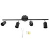 4 Light LED Track Lighting, 60W Adjustable LED Track Lighting