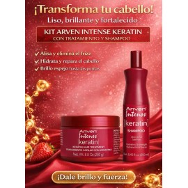 Kit Anven Intess Shampoo + Mascarilla Tratamiento Keratin