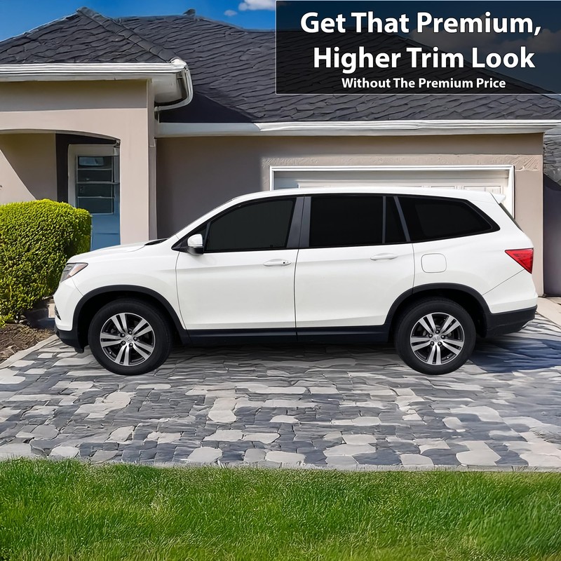 BOGAR TECH DESIGNS Side Window Chrome Delete Sticker Decal Vinyl