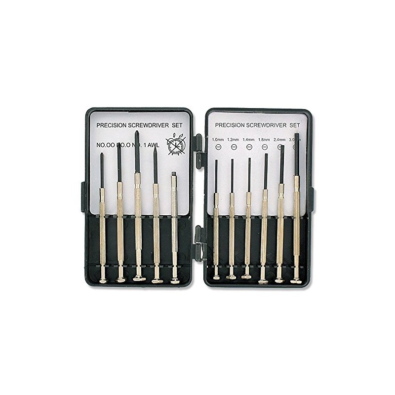 Toolzone - Precision Screwdriver Set - 11 Piece