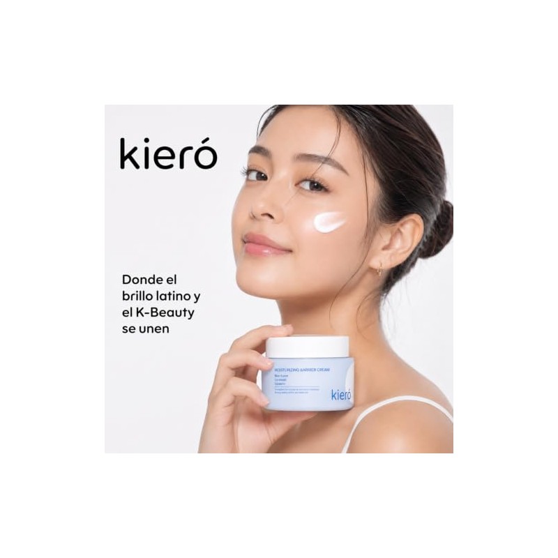 KIERO Crema Hidratante Facial Ceramidas y Agave Azul 50 g