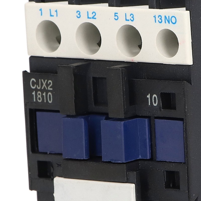 220V 18A AC Contactor Normally Open Electric Contactor Silver Alloy