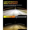 9005 9006 Light Bulbs Combo, 150,000LM 15X Super Bright HB3