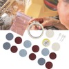 20pcs / set Watch Glass Polishing Pad Felt Polishing Buffing