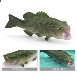 Neko Kamiyama, Black Bass, Large Mouth Bus, River Sakana, Lake Figure, Model, Miniature, Figurine, Interior Collector, Model