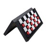 Magnetic Checkers Board Game and Magnetic Checker Pieces, 9.8 x