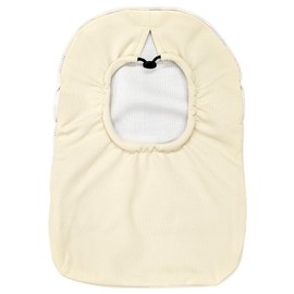 Stretchy Deodorizing Ostomy Bag Cover D with Cord Stopper (Light Beige Plaid, F)