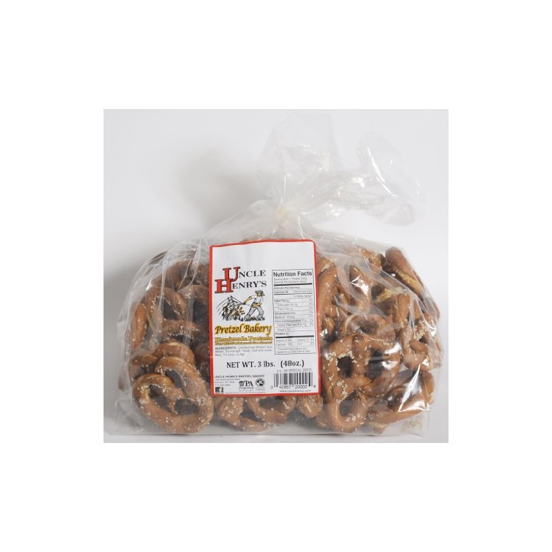 Uncle Henry's 3 lb. Bag Regular Pretzels