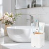 Toothbrush Holders for Bathroom Countertop, Detachable Electric Toothbrush Holder with