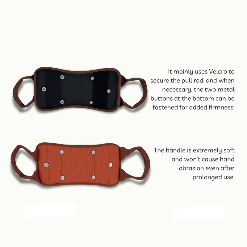 Luggage Handle Extender – 7.5-Inch Soft Grip Extension Strap, Secure