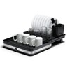Home Zone Living Large Collapsible Dish Drying Rack for Kitchen